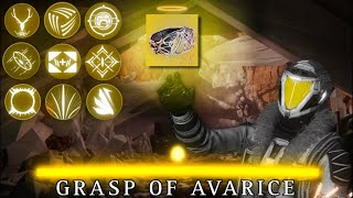 Grasp of Avarice But this Exotic Picks My Loadout [upl. by Tamra]