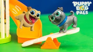 PUPPY DOG PALS Rolly and Bingo Puppy Doghouse Toy Story [upl. by Chaiken]