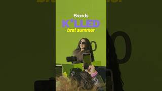 That’s so not Brat of them 🫠🤪 brat branding music marketing strategy ideas [upl. by Suiraj]