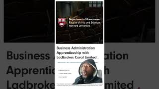 Better to do Ladbrokes apprenticeship than degree from Harvardapprenticeship student harvard [upl. by Phippen644]