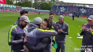 ImamulHaq and Mohammad Husnain receiving their debut Caps [upl. by Tanner]