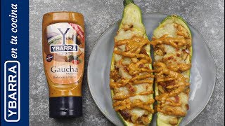 Calabacines rellenos de pollo a la Gaucha®  Recetas Fáciles [upl. by Arutak]