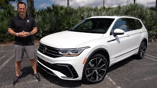 Is the NEW 2022 VW Tiguan R Line a BETTER compact SUV than a Mazda CX5 [upl. by Norene]