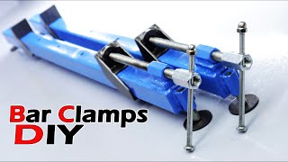 How to make Metal bar Clamps  DIY [upl. by Oirobil]