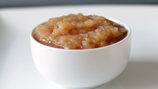 How to Make Applesauce  Easy Amazing Homemade Applesauce Recipe [upl. by Nikolos]