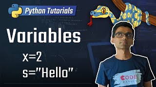 2 Variables in python Python 3 Programming Tutorials [upl. by Tuinenga904]