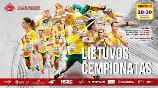 Lietuvos lengvosios atletikos čempionatas 2024 Antroji diena [upl. by Pattie]