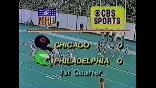 1980 Week 8  Bears vs Eagles [upl. by Erle]