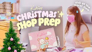 STUDIO VLOG ✿ BIG Christmas Prep 🎄 And I Get Sick at the Worst Time 🤧 [upl. by Stutzman499]