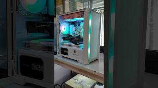 RYZEN 5 5600X PC BUILD ASROCK B550M PRO  INNO3D RTX 3050 TWIN X2  COOLMAN RUBY WHITE systemunit [upl. by Nollaf992]