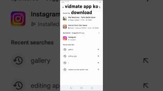 vidmate app ko download [upl. by Gilcrest]