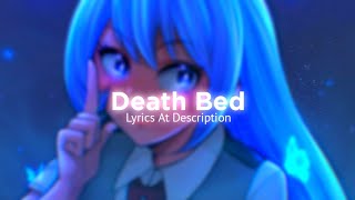 Powfu  Death Bed ft beabadoobee Monix Lofi Remix  Lyrics [upl. by Gemma394]