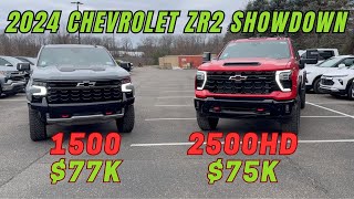 2024 Chevy Silverado ZR2 Diesel Review  Off Road Monster [upl. by Thacker]