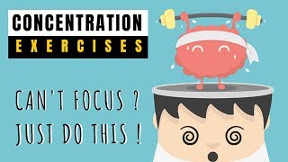 11 Concentration Exercises to Strengthen Your Mind  Mind amp Focus Training [upl. by Eednim44]