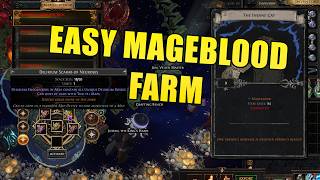 The Insane Cat Atlas Strat  Settlers of Kalguur  Easy Mageblood Farm T16 or T17  PoE 325 [upl. by Yeliw]