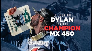 quotLe jour où Dylan devient Champion MX US 450quot sur une Yamaha YZF450 [upl. by Beekman]