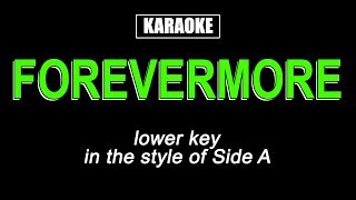 HQ Karaoke  Forevermore Lower Key [upl. by Radec535]