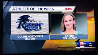 KMBC Athlete of the Week [upl. by Tranquada]