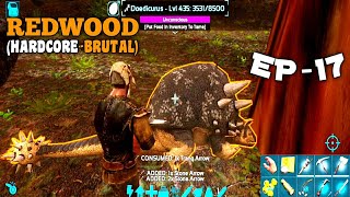 Ark Mobile  Alpha Carno Hunting  Ascendant Sword amp Crossbow  Doedicurus Taming  Ep  17 [upl. by Letney]