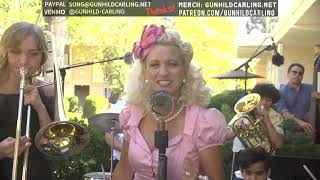 Gunhild Carling Live Jazz in the Garden CARLINGS DARLINGS with Guest Stella Heath [upl. by Arnelle]