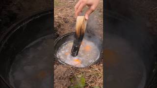 The Best Fish Stew in the Woods  Relaxing ASMR Cooking with Kira [upl. by Ahsauqal]