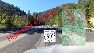 Driving over Blewett Pass US 97 south 35x speed with music [upl. by Eural]