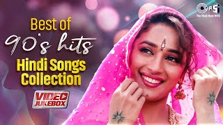 Best Of 90s Hits Hindi Songs Collection  90s Evergreen Songs  Hindi Love Songs Jukebox [upl. by Llenwad]