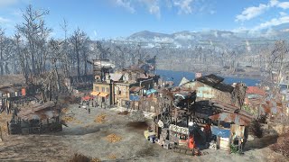 Fallout 4  Egret Tours Marina Settlement Tour [upl. by Corkhill]