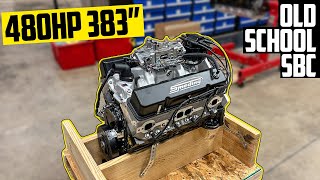 Building a 480hp Classic 383quot Small Block Chevy  Smeding Performance [upl. by Poler]