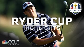 Ryder Cup 2023 match highlights ThomasSpieth tie HovlandHatton  Golf Channel [upl. by Immanuel]