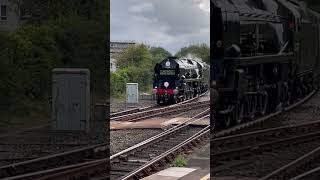 Clan Line at Exeter St David’s 121024 [upl. by Assilam]