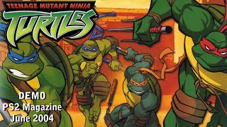 Lets Play Teenage Mutant Ninja Turtles PS2 Demo Official Magazine 46 [upl. by Ainak]