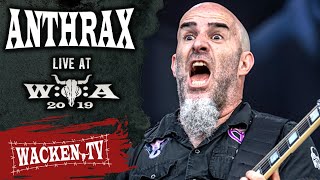 Anthrax  I Am the Law  Live at Wacken Open Air 2019 [upl. by Ynahirb]