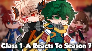 Class 1A Reacts To Season 7  BNHAMHA  GachaLife2  JovyTheElf [upl. by Mlohsihc413]