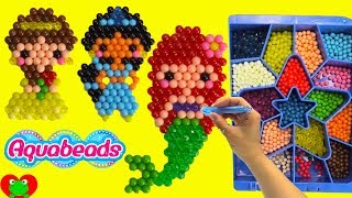 Genie Creates Princesses with Aquabeads Slime Surprises and Art Case [upl. by Selby]