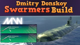 Modern Warships Dmitry Donskoy quotSwarmersquot Build 140m Damage [upl. by Audy]