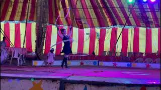 Amzing Ring Dance at African Bombay Circus Talegaon Dabhade [upl. by Atinid]