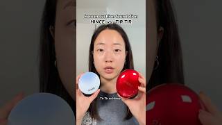 TIR TIR vs HINCE Korean cushion foundation battle 🥊 kbeauty [upl. by Ayinat]