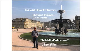 Reliability Days Conference Stuttgart [upl. by Ahseyd]