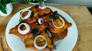 Paplet fish fry by Ruks kitchen fishcurry food yummy and food [upl. by Kopp]