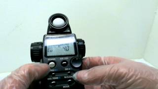 Sekonic L758DR Light Meter [upl. by Fahy]