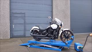 TyreON TSC700 motorcycle lift [upl. by Rehpretsirhc]