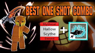 『Best One Shot Combo Hallow Scythe  Sharkman』Bounty Hunting [upl. by Ttenaej527]