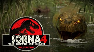 SORNA Episode 4 The Depths of InGen  A Lost World Jurassic Park Horror Film Series Blender [upl. by Kellina433]