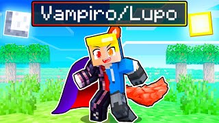 DIVENTO METÀ LUPO MANNARO METÀ VAMPIRO  Minecraft ITA [upl. by Leinahtan]