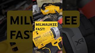 DeWalts NEW Impact Is it Milwaukee Fast viral dewalttough milwaukee diy tools powertools [upl. by Ardra]