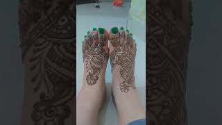 Pairon mein Mehandi ki design [upl. by Vi696]