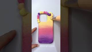 1221000  Sunset Theme Handmade Decoden Phone Case decoden decodenphonecase diy handmade [upl. by Darnall]