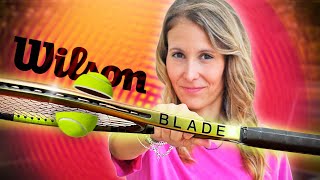 ¿Por qué tantos PROS usan esta RAQUETA  Wilson Blade V8 Review [upl. by Hortensa958]