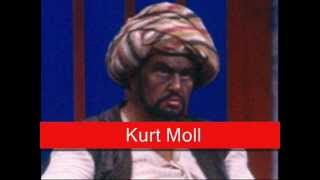 Kurt Moll Mozart  Die Entführung aus dem Serail Ha wie will ich triumphieren [upl. by Joette]